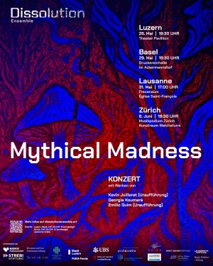 Konzertplakat Mythical Madness (Dissolution Ensemble)